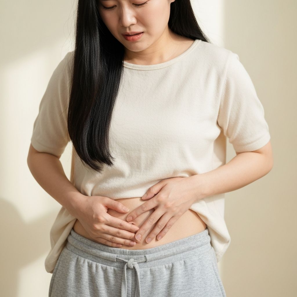 Vientre duro al despertar